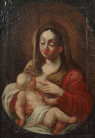 Maler des 18. Jahrhundert ''Maria lactans'' - Foto 1