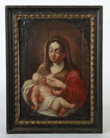 Maler des 18. Jahrhundert ''Maria lactans'' - photo 2