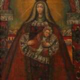 Sakralmaler des 18./19. Jahrhundert wohl Spanien. ''Madonna mit Kind'' - фото 1