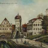 Maler des 19. Jahrhundert 2 Darstellungen Tübingen: 1x ''Tübingen - фото 3