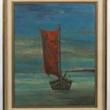 Malerin des 20. Jahrhundert ''Segelschiff'' - photo 2