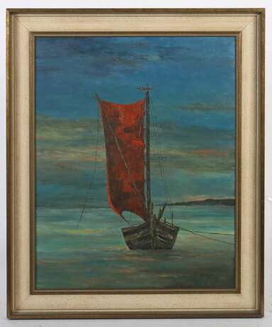 Malerin des 20. Jahrhundert ''Segelschiff'' - Foto 2