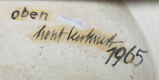 Kuhnert, Horst Geb. 1939 in Schweidnitz, deutscher Künstler, stud. an der Akad. der Bildenden Künste in Stuttgart bei Heinrich Wildemann. ''Ohne Titel'' - Foto 4