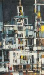 Kontny, Pawel (Paul) August Siemianowice Slaskie/Polen 1960 - 2002 Denver/USA, polnischer Maler. ''Wrigley Building''