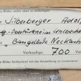 Silberberger, Adolf Stuttgart 1922 - 2005 ebenda, Maler und Grafiker, Stud. an der Akad. Stuttgart bei Baumeister, Gollwitzer, Meid und Henninger. ''Baugelände Neckarhafen Stuttgart'' - фото 3
