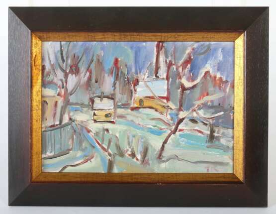 Trepl, Willi geb. 1928, Maler in Möringen. ''Winterlandschaft'' - Foto 2