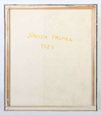 Palmer, Jürgen geb. 1957 in Stuttgart, Stud. an der Staatl. Akad. der Bildenen Künste Stuttgart bei Rudolf Schoofs. ''Ohne Titel'' - photo 3