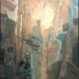 Ненастье Холст на подрамнике Масляные краски Абстрактный экспрессионизм 2015 г. - фото 1