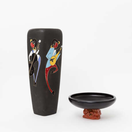 Konvolut Schale und Vase, 20. JahrhunderTiefe: - фото 1