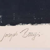 Undeutlich signiert: "Joseph Beuys" - photo 2