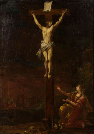 Barocker Maler: Kreuzigung Christi - фото 1