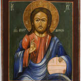 Ikone mit Christus - photo 1