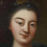 Französischer Maler - Frauenporträt mit Kornpuppe - photo 2