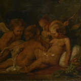 Kopie nach Rubens: Der kleine Jesus mit dem Johannesknaben und zwei Engeln - photo 1