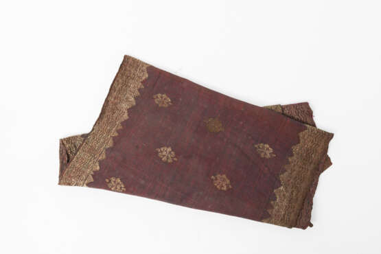 Schal aus Brokatstoff. PERSIEN / INDIEN, um 1900 oder früher - Foto 1