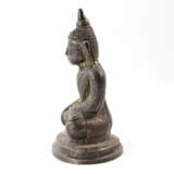 Buddha Shakyamuni-Darstellung aus Metall. THAILAND, 20. Jahrhundert - photo 2