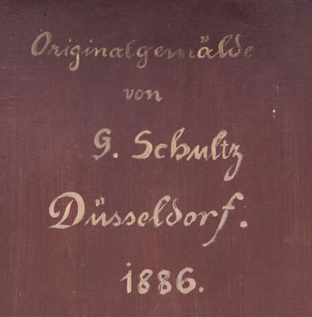 SCHULTZ, Gottfried zugeschrieben (1842 Darfeld - 1919 Düsseldorf) - Foto 2