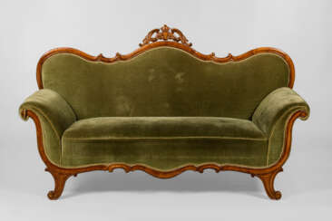 Spätbiedermeier-Sofa