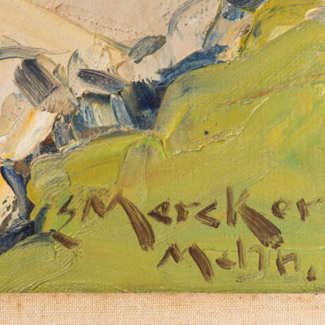 MERCKER, ERICH (Zabern 1891-1973 München), "Allgäulandschaft bei Pfronten", - фото 3