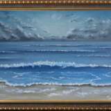 Серебрянное море Холст Масляные краски Реализм Морской пейзаж 2020 г. - фото 4