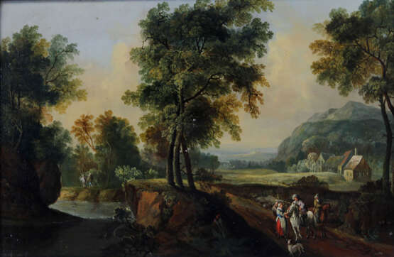 BOUDEWYNS, ADRIAEN FRANS (Attrib.) (1644-1711) - Foto 1