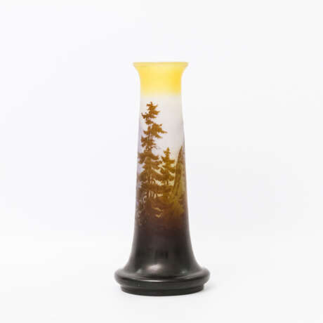 EMILLE GALLE Vase mit Alpenpanorama, 1906-1914 - Foto 1
