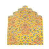 A PAIR OF IMPERIAL YELLOW-GROUND SILK EMBROIDERED CUSHION CO... - photo 3