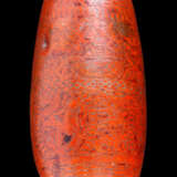 A SOUTH AMERICAN WHITE-METAL-MOUNTED ENGRAVED GOURD FLASK - Foto 4