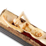 A GERMAN IVORY ANATOMICAL MODEL OF A PREGNANT WOMAN - photo 2