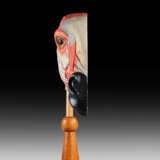 A POLYCHROME-PAINTED ECORCHE MODEL OF A HORSE'S HEAD - photo 3