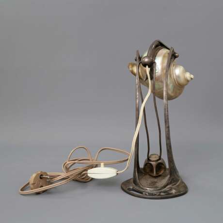 HACKER, MORITZ "Nautiluslampe", Wien um 1905 - Foto 3