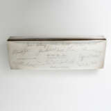 STERLING Silberschatulle mit Holzeinlage, Mitte 20. Jahrhundert - photo 6