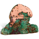 A ROUNDED SPECIMEN OF NATIVE COPPER - Foto 1