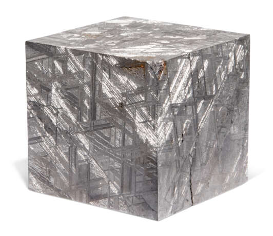 A MUONIONALUSTA METEORITE CUBE — CRYSTALLINE STRUCTURE DRAMATIZED IN THREE DIMENSIONS - фото 2