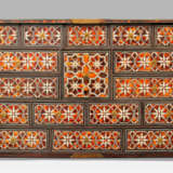 A SPANISH COLONIAL BRASS-MOUNTED AND EBONY, BONE AND TORTOISESHELL-INLAID CABINET-ON-STAND - photo 4
