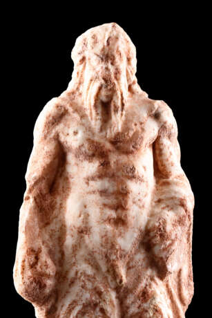 A LATE HELLENISTIC OR EARLY ROMAN MARBLE FIGURE OF PAN - photo 7