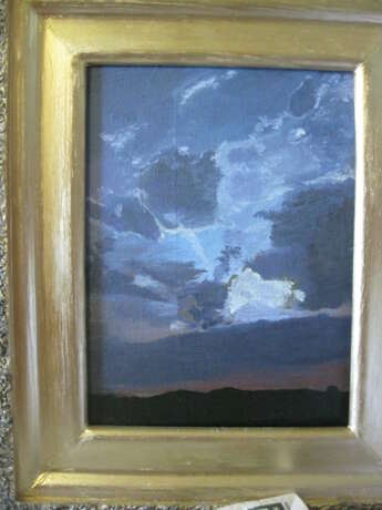 Painting “The painting RIPPED SKY”, Canvas, Oil paint, Realist, Landscape painting, 2020 - photo 1