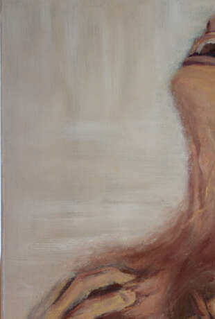 Painting “Silence”, Canvas, Oil paint, Surrealism, Genre Nude, Russia, 2020 - photo 2