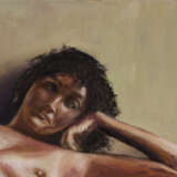 Painting “Lying nude.”, Canvas, Oil paint, Realist, Genre Nude, 2020 - photo 4