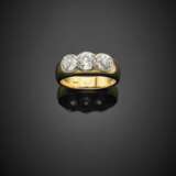 Old mine diamond yellow gold ring in all ct. 2 circa - фото 1
