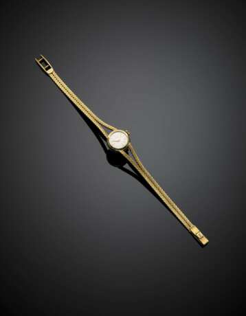 EBERHARD & CO. | Yellow gold lady's wristwatch with his own bracelet - photo 1