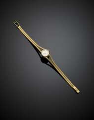 EBERHARD & CO. | Yellow gold lady's wristwatch with his own bracelet