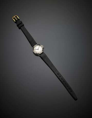 White gold diamond and onyx lady's wristwatch - Foto 1