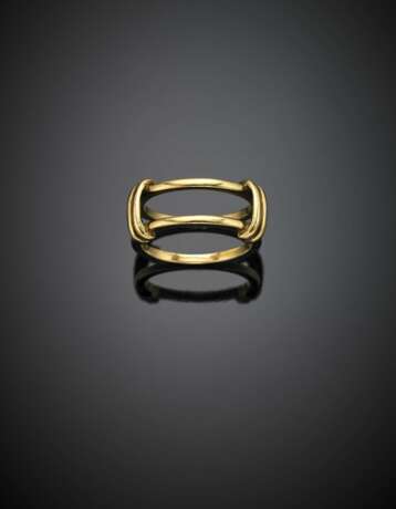 RICCARDO MASERA | Yellow gold double wire ring - Foto 1