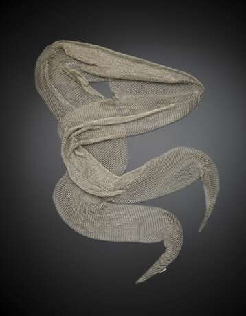 ELSA PERETTI - TIFFANY & CO | Silver 925/1000 mesh scarf necklace - фото 3