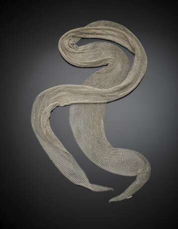 ELSA PERETTI - TIFFANY & CO | Silver 925/1000 mesh scarf necklace - фото 4