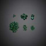 Lot of many emeralds of various size and shape in all ct. 30.45 circa. - Foto 1