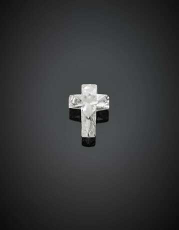 Cross shape ct. 0.82 diamond. - фото 1