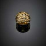 DAMIANI | Fancy and colourless diamond yellow gold ring - фото 1