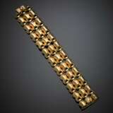 Yellow gold modular bracelet - фото 1